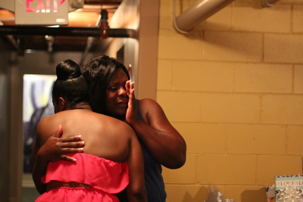 There were tears